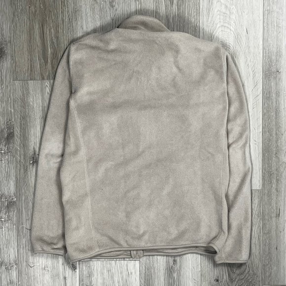 Uniqlo Brown Medium Fleece Zip Up Jacket - Picture 3 of 6